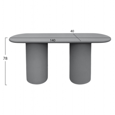 ΚΟΝΣΟΛΑ KENJI HM6584.01 FIBER CEMENT ΣΕ ΓΚΡΙ--140x40x77Υεκ. ΚΟΝΣΟΛΑ KENJI HM6584.01 FIBER CEMENT ΣΕ ΓΚΡΙ--140x40x77Υεκ.