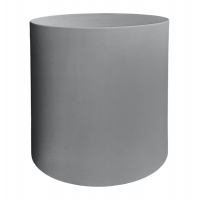 ΤΡΑΠΕΖΙ ΒΟΗΘΗΤΙΚΟ FIBER CEMENT ΣΤΡΟΓΓΥΛΟ KYOKO HM6592.01 ΓΚΡΙ Φ40x43Υεκ.