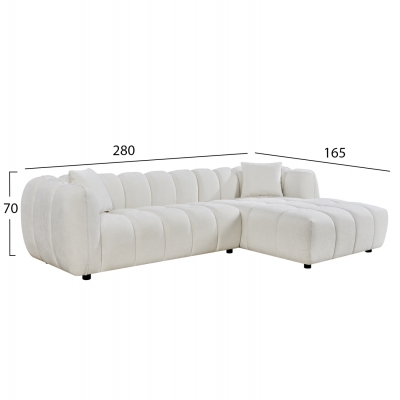 ΚΑΝΑΠΕΣ ΓΩΝΙΑ (ΔΕΞΙΑ) LYKKE HM3326.02R ΕΚΡΟΥ ΥΦΑΣΜΑ 280x89-165(η γωνία)x70Υεκ ΚΑΝΑΠΕΣ ΓΩΝΙΑ (ΔΕΞΙΑ) LYKKE HM3326.02R ΕΚΡΟΥ ΥΦΑΣΜΑ 280x89-165(η γωνία)x70Υεκ