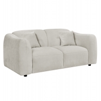 ΚΑΝΑΠΕΣ 2-ΘΕΣΙΟΣ JUNOA HM3334.02 ΕΚΡΟΥ ΥΦΑΣΜΑ 172x89x74Υεκ