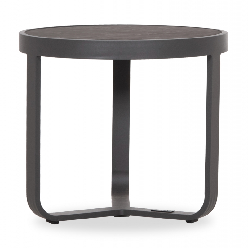 ΤΡΑΠΕΖΑΚΙ ΑΛΟΥΜΙΝΙΟΥ DEVIOUS SM6440.01 ΑΝΘΡΑΚΙ--ΓΚΡΙ SINTERED STONE TOP Φ45x41Υεκ. ΤΡΑΠΕΖΑΚΙ ΑΛΟΥΜΙΝΙΟΥ DEVIOUS SM6440.01 ΑΝΘΡΑΚΙ--ΓΚΡΙ SINTERED STONE TOP Φ45x41Υεκ.