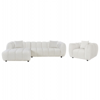 ΣΕΤ ΚΑΝΑΠΕΣ ΓΩΝΙΑ (ΑΡΙΣΤΕΡΗ)-ΠΟΛΥΘΡΟΝΑ LOUNGE LYKKE HM10820.02L ΕΚΡΟΥ ΥΦΑΣΜΑ ΣΕΤ ΚΑΝΑΠΕΣ ΓΩΝΙΑ (ΑΡΙΣΤΕΡΗ)-ΠΟΛΥΘΡΟΝΑ LOUNGE LYKKE HM10820.02L ΕΚΡΟΥ ΥΦΑΣΜΑ