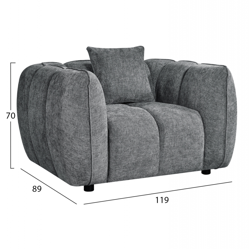 ΣΕΤ ΚΑΝΑΠΕΣ ΓΩΝΙΑ (ΔΕΞΙΑ)-ΠΟΛΥΘΡΟΝΑ LOUNGE LYKKE HM10820.01R ΓΚΡΙ ΥΦΑΣΜΑ ΣΕΤ ΚΑΝΑΠΕΣ ΓΩΝΙΑ (ΔΕΞΙΑ)-ΠΟΛΥΘΡΟΝΑ LOUNGE LYKKE HM10820.01R ΓΚΡΙ ΥΦΑΣΜΑ