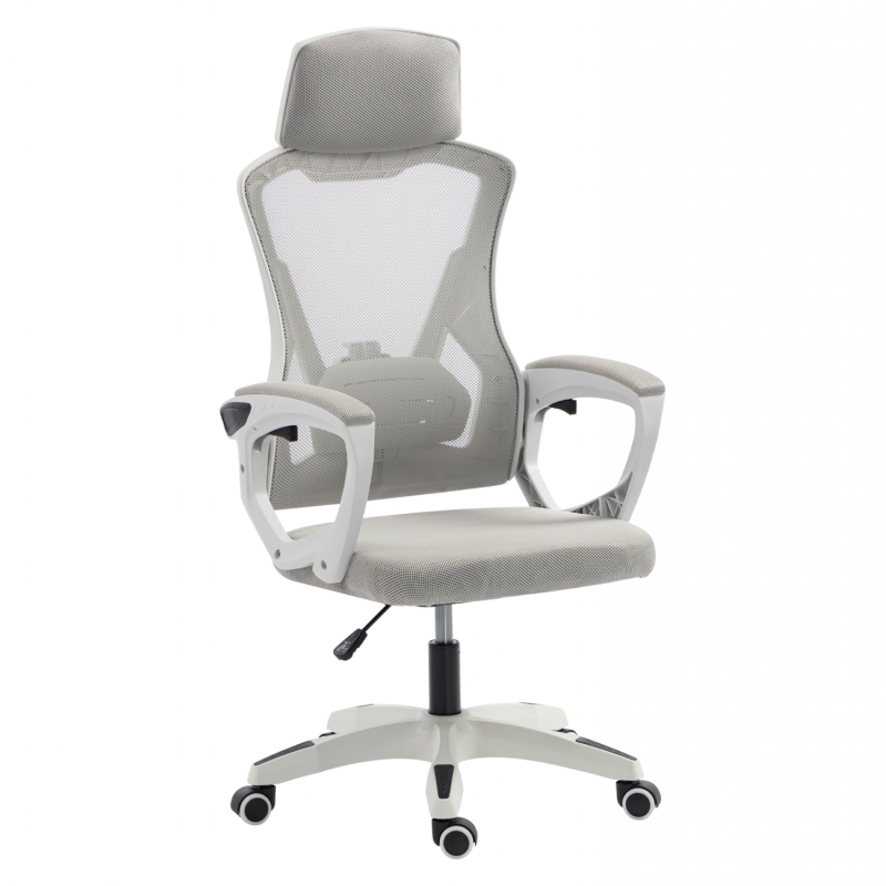ΚΑΡΕΚΛΑ ΓΡΑΦΕΙΟΥ SALAS HM1223.02 P.P. ΛΕΥΚΟ-ΓΚΡΙ MESH ΥΦΑΣΜΑ 60x60x118-128Υεκ ΚΑΡΕΚΛΑ ΓΡΑΦΕΙΟΥ SALAS HM1223.02 P.P. ΛΕΥΚΟ-ΓΚΡΙ MESH ΥΦΑΣΜΑ 60x60x118-128Υεκ