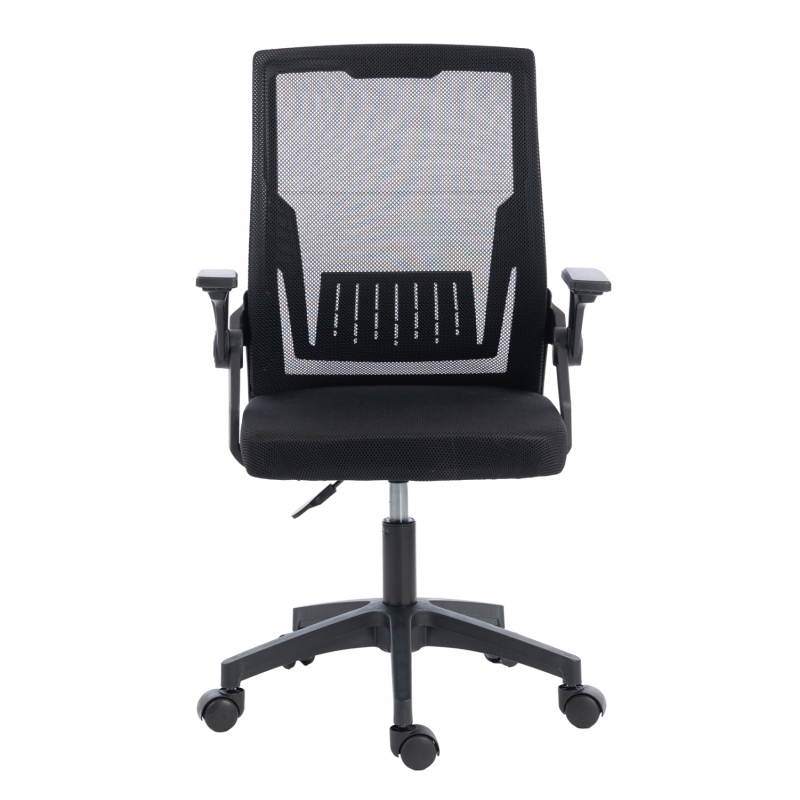 ΚΑΡΕΚΛΑ ΓΡΑΦΕΙΟΥ ZENITH HM1225.01 PP & MESH ΥΦΑΣΜΑ--ΜΑΥΡΟ 60x60x92-100Υεκ ΚΑΡΕΚΛΑ ΓΡΑΦΕΙΟΥ ZENITH HM1225.01 PP & MESH ΥΦΑΣΜΑ--ΜΑΥΡΟ 60x60x92-100Υεκ