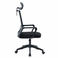 ΚΑΡΕΚΛΑ ΓΡΑΦΕΙΟΥ VELOCITY HM1229.01 ΜΑΥΡO MESH & PP 61x62x123Υεκ