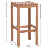 ΣΕΤ ΤΡΑΠΕΖΙ ΜΕ 2 ΣΚΑΜΠΟ ΜΠΑΡ PRESSCOT HM10918 ΞΥΛΟ TEAK ΣΕ ΦΥΣΙΚΟ ΧΡΩΜΑ ΣΕΤ ΤΡΑΠΕΖΙ ΜΕ 2 ΣΚΑΜΠΟ ΜΠΑΡ PRESSCOT HM10918 ΞΥΛΟ TEAK ΣΕ ΦΥΣΙΚΟ ΧΡΩΜΑ