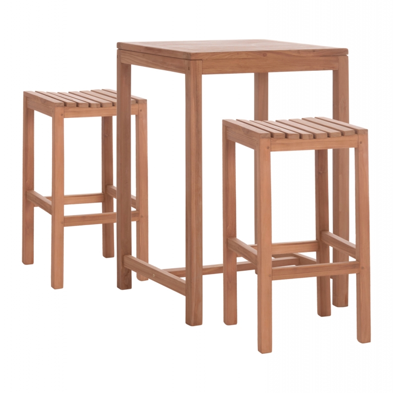 ΣΕΤ ΤΡΑΠΕΖΙ ΜΕ 2 ΣΚΑΜΠΟ ΜΠΑΡ PRESSCOT HM10918 ΞΥΛΟ TEAK ΣΕ ΦΥΣΙΚΟ ΧΡΩΜΑ ΣΕΤ ΤΡΑΠΕΖΙ ΜΕ 2 ΣΚΑΜΠΟ ΜΠΑΡ PRESSCOT HM10918 ΞΥΛΟ TEAK ΣΕ ΦΥΣΙΚΟ ΧΡΩΜΑ