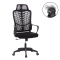 ΚΑΡΕΚΛΑ ΓΡΑΦΕΙΟΥ ELVAR HM1219.01 ΜΑΥΡO MESH--ΒΑΣΗ ΠΟΛΥΠΡΟΠΥΛΕΝΙΟΥ 63x56x125Υεκ