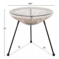 ΣΕΤ ΕΞΩΤΕΡΙΚΟΥ ΧΩΡΟΥ 3ΤΜΧ ACAPULCO HM11861.03 P.E.RATTAN ΕΚΡΟΥ-ΜΕΤΑΛΛΟ ΣΕ ΜΑΥΡΟ ΣΕΤ ΕΞΩΤΕΡΙΚΟΥ ΧΩΡΟΥ 3ΤΜΧ ACAPULCO HM11861.03 P.E.RATTAN ΕΚΡΟΥ-ΜΕΤΑΛΛΟ ΣΕ ΜΑΥΡΟ