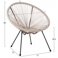 ΣΕΤ ΕΞΩΤΕΡΙΚΟΥ ΧΩΡΟΥ 3ΤΜΧ ACAPULCO HM11861.03 P.E.RATTAN ΕΚΡΟΥ-ΜΕΤΑΛΛΟ ΣΕ ΜΑΥΡΟ ΣΕΤ ΕΞΩΤΕΡΙΚΟΥ ΧΩΡΟΥ 3ΤΜΧ ACAPULCO HM11861.03 P.E.RATTAN ΕΚΡΟΥ-ΜΕΤΑΛΛΟ ΣΕ ΜΑΥΡΟ
