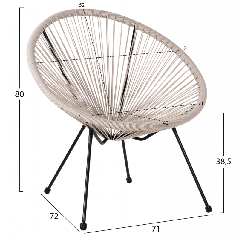 ΣΕΤ ΕΞΩΤΕΡΙΚΟΥ ΧΩΡΟΥ 3ΤΜΧ ACAPULCO HM11861.03 P.E.RATTAN ΕΚΡΟΥ-ΜΕΤΑΛΛΟ ΣΕ ΜΑΥΡΟ ΣΕΤ ΕΞΩΤΕΡΙΚΟΥ ΧΩΡΟΥ 3ΤΜΧ ACAPULCO HM11861.03 P.E.RATTAN ΕΚΡΟΥ-ΜΕΤΑΛΛΟ ΣΕ ΜΑΥΡΟ