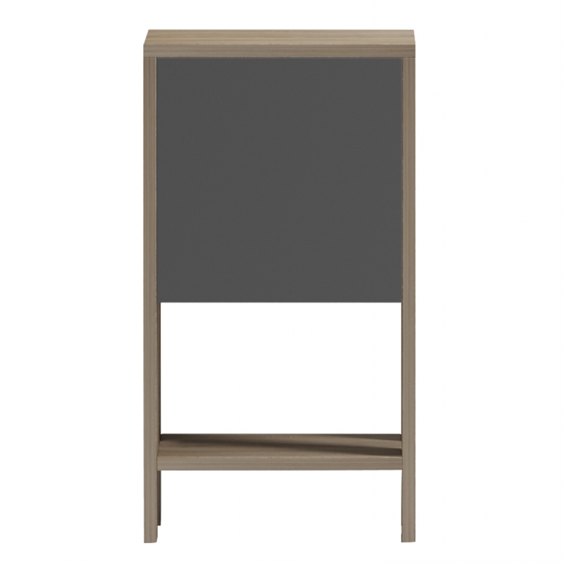 ΚΟΜΟΔΙΝΟ ARGUS HM18378.13 ΜΕΛΑΜΙΝΗ SONAMA/ΓΚΡΙ 30x30x55Υεκ.