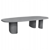 ΤΡΑΠΕΖΙ ΤΡΑΠΕΖΑΡΙΑΣ FIBER CEMENT ΟΒΑΛ GLEN HM6598.01 ΓΚΡΙ 260x95x75Υεκ ΤΡΑΠΕΖΙ ΤΡΑΠΕΖΑΡΙΑΣ FIBER CEMENT ΟΒΑΛ GLEN HM6598.01 ΓΚΡΙ 260x95x75Υεκ
