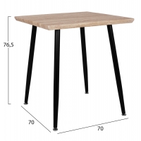ΣΕΤ ΤΡΑΠΕΖΑΡΙΑΣ 3ΤΜΧ PALOMA HM21380.02 ΤΕΤΡΑΓΩΝΟ ΤΡΑΠΕΖΙ & 2 ΚΑΡΕΚΛΕΣ ΣΕ ΜΑΥΡΟ ΣΕΤ ΤΡΑΠΕΖΑΡΙΑΣ 3ΤΜΧ PALOMA HM21380.02 ΤΕΤΡΑΓΩΝΟ ΤΡΑΠΕΖΙ & 2 ΚΑΡΕΚΛΕΣ ΣΕ ΜΑΥΡΟ