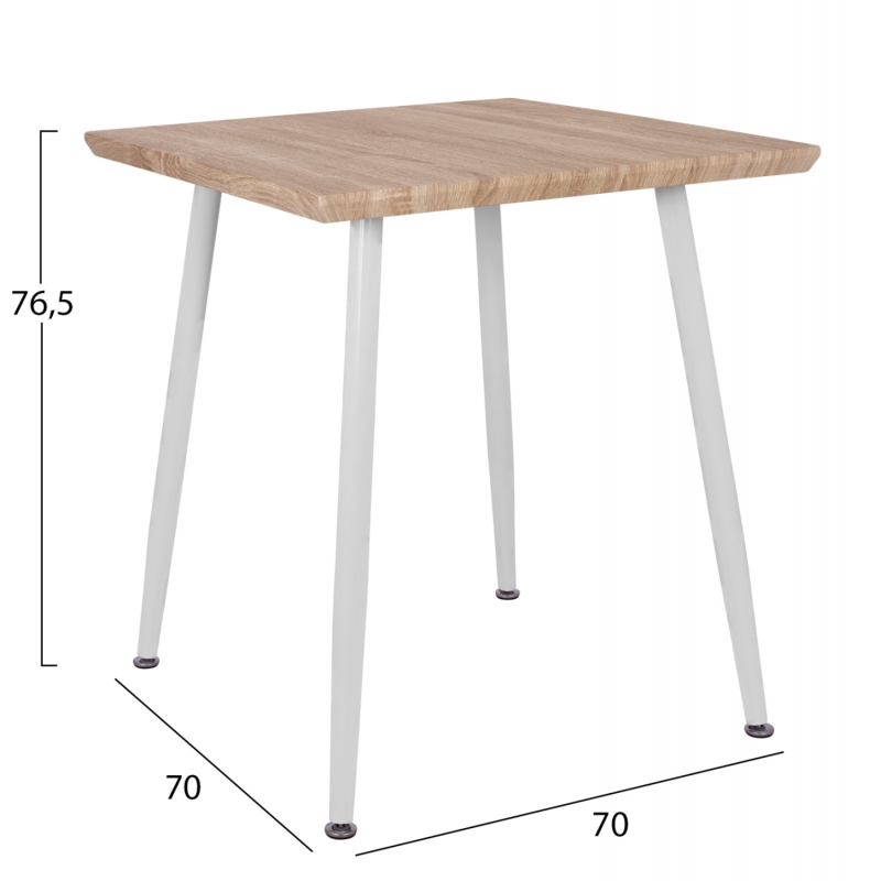ΣΕΤ ΤΡΑΠΕΖΑΡΙΑΣ 3ΤΜΧ PALOMA HM21380.01 ΤΕΤΡΑΓΩΝΟ ΤΡΑΠΕΖΙ & 2 ΚΑΡΕΚΛΕΣ ΣΕ ΛΕΥΚΟ ΣΕΤ ΤΡΑΠΕΖΑΡΙΑΣ 3ΤΜΧ PALOMA HM21380.01 ΤΕΤΡΑΓΩΝΟ ΤΡΑΠΕΖΙ & 2 ΚΑΡΕΚΛΕΣ ΣΕ ΛΕΥΚΟ