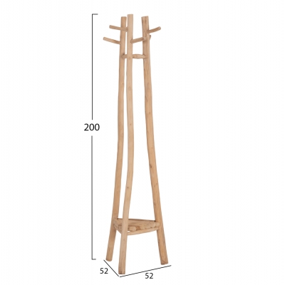 ΚΑΛΟΓΕΡΟΣ ΜΕ 3 ΚΟΛΩΝΕΣ TRIDEM HM4881 ΞΥΛΟ TEAK ΣΕ ΦΥΣΙΚΟ 52x52x200Υεκ. ΚΑΛΟΓΕΡΟΣ ΜΕ 3 ΚΟΛΩΝΕΣ TRIDEM HM4881 ΞΥΛΟ TEAK ΣΕ ΦΥΣΙΚΟ 52x52x200Υεκ.