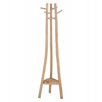 ΚΑΛΟΓΕΡΟΣ ΜΕ 3 ΚΟΛΩΝΕΣ TRIDEM HM4881 ΞΥΛΟ TEAK ΣΕ ΦΥΣΙΚΟ 52x52x200Υεκ.