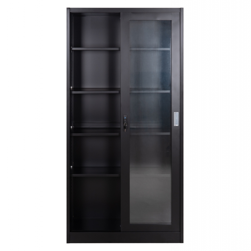 ΒΙΒΛΙΟΘΗΚΗ ΜΕ ΣΥΡΟΜΕΝΕΣ ΠΟΡΤΕΣ SIDER HM6632.01 ΜΕΤΑΛΛΙΚΗ ΜΑΥΡΗ 90x40x185Υεκ ΒΙΒΛΙΟΘΗΚΗ ΜΕ ΣΥΡΟΜΕΝΕΣ ΠΟΡΤΕΣ SIDER HM6632.01 ΜΕΤΑΛΛΙΚΗ ΜΑΥΡΗ 90x40x185Υεκ