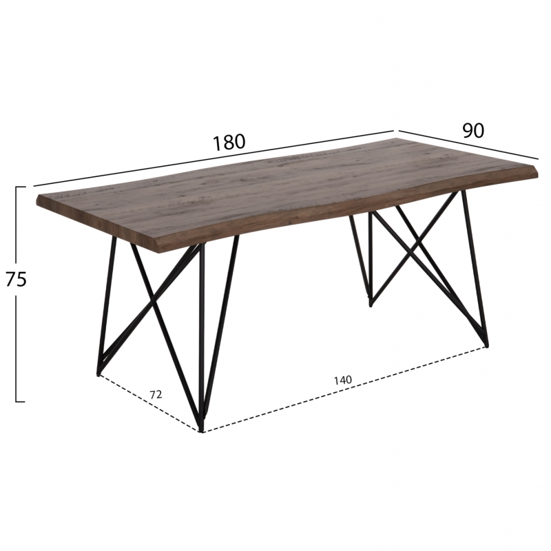 ΣΕΤ ΤΡΑΠΕΖΑΡΙΑΣ 7ΤΜΧ VIGOR HM21355 ΤΡΑΠΕΖΙ 180x90εκ ΜΕ 6 ΚΑΡΕΚΛΕΣ ΣΕΤ ΤΡΑΠΕΖΑΡΙΑΣ 7ΤΜΧ VIGOR HM21355 ΤΡΑΠΕΖΙ 180x90εκ ΜΕ 6 ΚΑΡΕΚΛΕΣ
