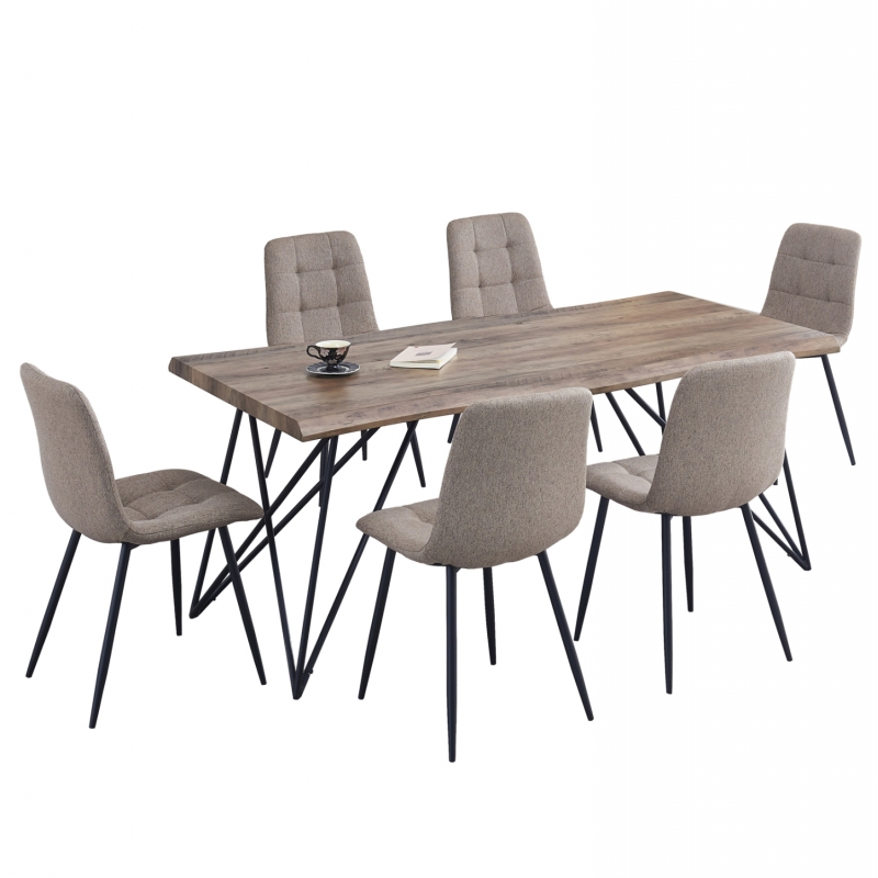 ΣΕΤ ΤΡΑΠΕΖΑΡΙΑΣ 7ΤΜΧ VIGOR HM21355 ΤΡΑΠΕΖΙ 180x90εκ ΜΕ 6 ΚΑΡΕΚΛΕΣ ΣΕΤ ΤΡΑΠΕΖΑΡΙΑΣ 7ΤΜΧ VIGOR HM21355 ΤΡΑΠΕΖΙ 180x90εκ ΜΕ 6 ΚΑΡΕΚΛΕΣ