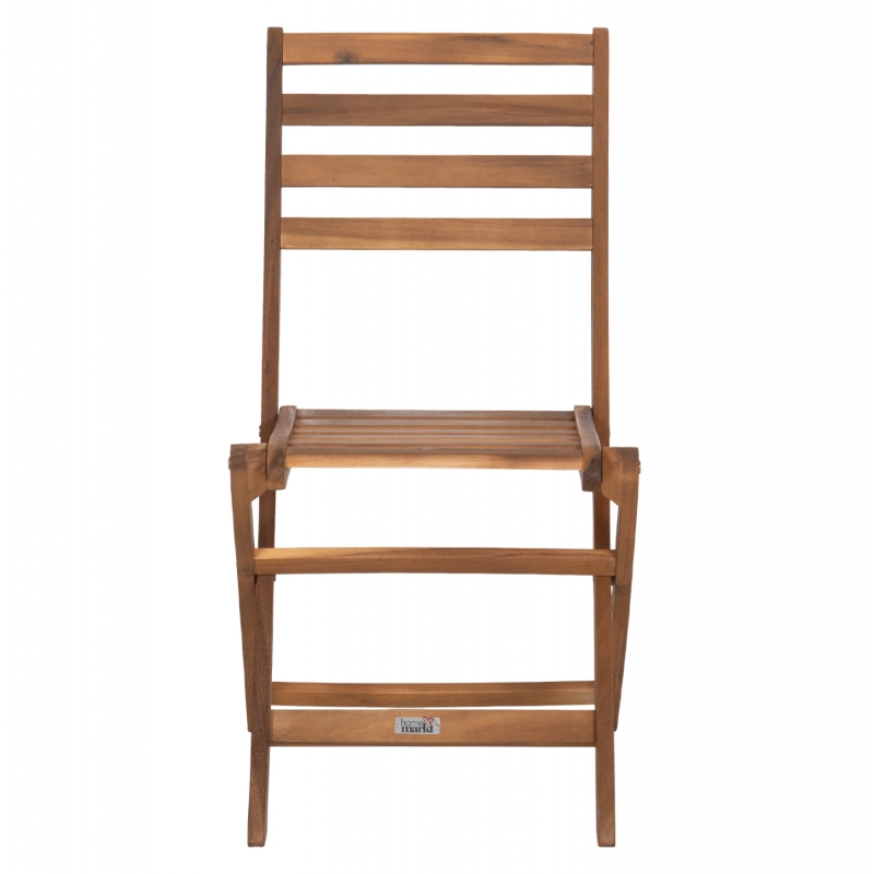 ΚΑΡΕΚΛΑ ΑΝΑΔΙΠΛΟΥΜΕΝΗ MUYEN HM6542 ΞΥΛΟ ΑΚΑΚΙΑΣ ΣΕ ΦΥΣΙΚΟ 45x54x85Υεκ