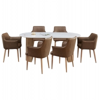 ΣΕΤ ΤΡΑΠΕΖΑΡΙΑΣ 7ΤΜΧ MELLOW HM21361 ΚΕΡΑΜΙΚΟ TOP/MDF ΠΟΔΙΑ--PU ΚΑΦΕ/ΜΕΤΑΛ.ΠΟΔΙΑ ΣΕΤ ΤΡΑΠΕΖΑΡΙΑΣ 7ΤΜΧ MELLOW HM21361 ΚΕΡΑΜΙΚΟ TOP/MDF ΠΟΔΙΑ--PU ΚΑΦΕ/ΜΕΤΑΛ.ΠΟΔΙΑ