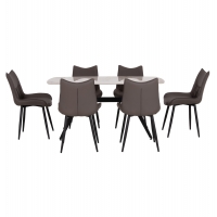 ΣΕΤ ΤΡΑΠΕΖΑΡΙΑΣ 7ΤΜΧ AIKA HM21364 ΚΕΡΑΜΙΚΟ TOP/ΜΕΤΑΛ. ΠΟΔΙΑ--PU ΓΚΡΙ/ΜΕΤΑΛ.ΠΟΔΙΑ ΣΕΤ ΤΡΑΠΕΖΑΡΙΑΣ 7ΤΜΧ AIKA HM21364 ΚΕΡΑΜΙΚΟ TOP/ΜΕΤΑΛ. ΠΟΔΙΑ--PU ΓΚΡΙ/ΜΕΤΑΛ.ΠΟΔΙΑ