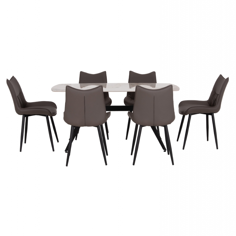 ΣΕΤ ΤΡΑΠΕΖΑΡΙΑΣ 7ΤΜΧ AIKA HM21364 ΚΕΡΑΜΙΚΟ TOP/ΜΕΤΑΛ. ΠΟΔΙΑ--PU ΓΚΡΙ/ΜΕΤΑΛ.ΠΟΔΙΑ ΣΕΤ ΤΡΑΠΕΖΑΡΙΑΣ 7ΤΜΧ AIKA HM21364 ΚΕΡΑΜΙΚΟ TOP/ΜΕΤΑΛ. ΠΟΔΙΑ--PU ΓΚΡΙ/ΜΕΤΑΛ.ΠΟΔΙΑ