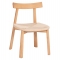 KΑΡΕΚΛΑ ΤΡΑΠΕΖΑΡΙΑΣ OSORIO HM18335.01 RUBBERWOOD & ΣΧΟΙΝΙ ΣΕ ΦΥΣΙΚΟ 51x55x74Υεκ