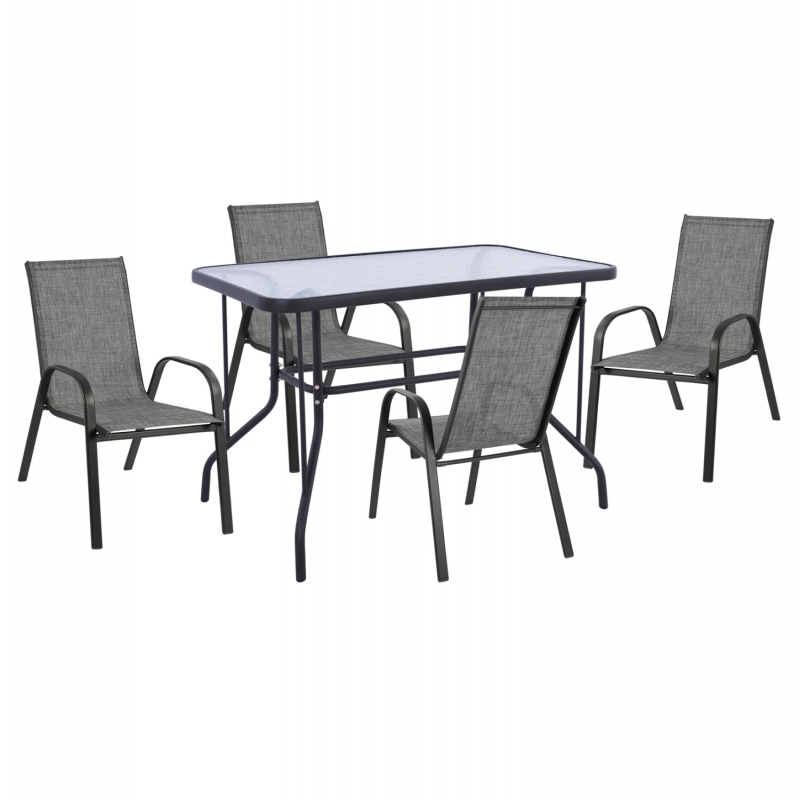 ΣΕΤ ΤΡΑΠΕΖΑΡΙΑΣ 5ΤΜΧ ADAM HM10897.01 ΤΡΑΠΕΖΙ 110x60εκ & 4 ΠΟΛΥΘΡΟΝΕΣ--ΓΚΡΙ ΣΕΤ ΤΡΑΠΕΖΑΡΙΑΣ 5ΤΜΧ ADAM HM10897.01 ΤΡΑΠΕΖΙ 110x60εκ & 4 ΠΟΛΥΘΡΟΝΕΣ--ΓΚΡΙ