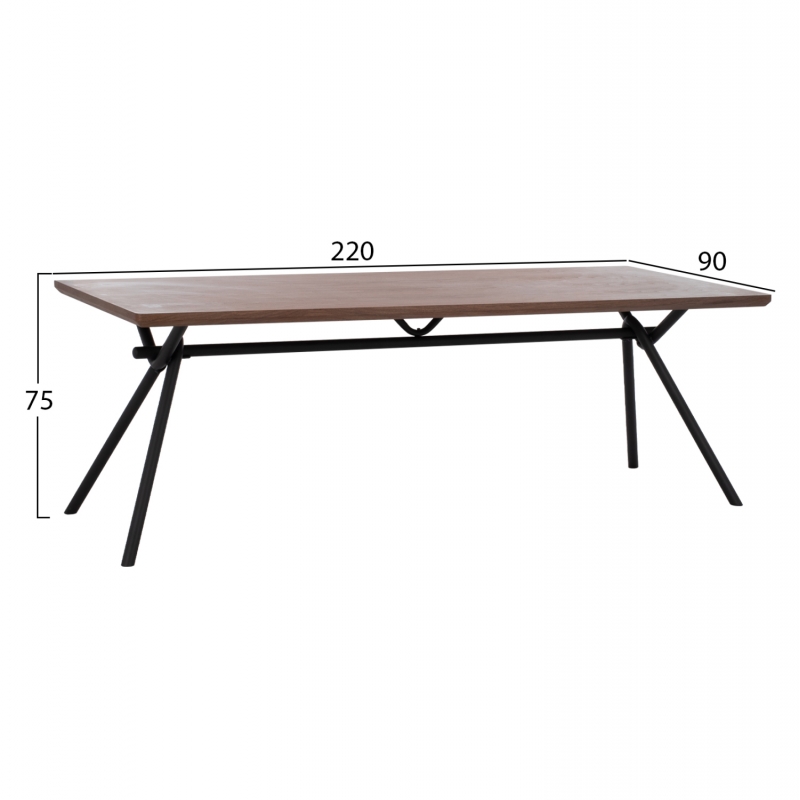 ΣΕΤ ΤΡΑΠΕΖΑΡΙΑΣ 7ΤΜΧ MANDY HM10957.03 MDF TOP--ΥΦΑΣΜΑ TAUPE & ΜΕΤΑΛ.ΠΟΔΙΑ ΣΕΤ ΤΡΑΠΕΖΑΡΙΑΣ 7ΤΜΧ MANDY HM10957.03 MDF TOP--ΥΦΑΣΜΑ TAUPE & ΜΕΤΑΛ.ΠΟΔΙΑ