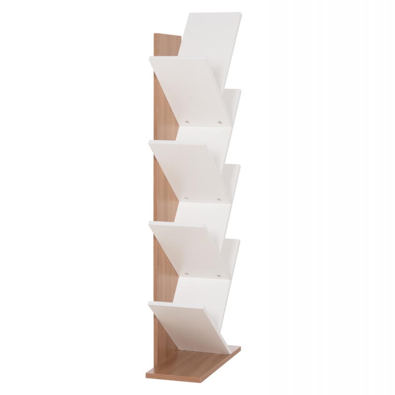 ΒΙΒΛΙΟΘΗΚΗ LIANA HM9028.14 ΜΕΛΑΜΙΝΗ SONAMA/ΛΕΥΚΟ 46x22x128,5Yεκ. ΒΙΒΛΙΟΘΗΚΗ LIANA HM9028.14 ΜΕΛΑΜΙΝΗ SONAMA/ΛΕΥΚΟ 46x22x128,5Yεκ.