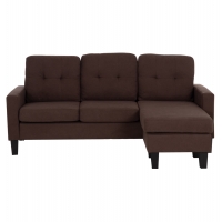 ΚΑΝΑΠΕΣ ΓΩΝΙΑ ΑΝΑΣΤΡΕΨΙΜΗ MEGGY HM3297.12 ΚΑΦΕ ΥΦΑΣΜΑ 184.5x129x86Yεκ. ΚΑΝΑΠΕΣ ΓΩΝΙΑ ΑΝΑΣΤΡΕΨΙΜΗ MEGGY HM3297.12 ΚΑΦΕ ΥΦΑΣΜΑ 184.5x129x86Yεκ.