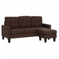 ΚΑΝΑΠΕΣ ΓΩΝΙΑ ΑΝΑΣΤΡΕΨΙΜΗ MEGGY HM3297.12 ΚΑΦΕ ΥΦΑΣΜΑ 184.5x129x86Yεκ. ΚΑΝΑΠΕΣ ΓΩΝΙΑ ΑΝΑΣΤΡΕΨΙΜΗ MEGGY HM3297.12 ΚΑΦΕ ΥΦΑΣΜΑ 184.5x129x86Yεκ.