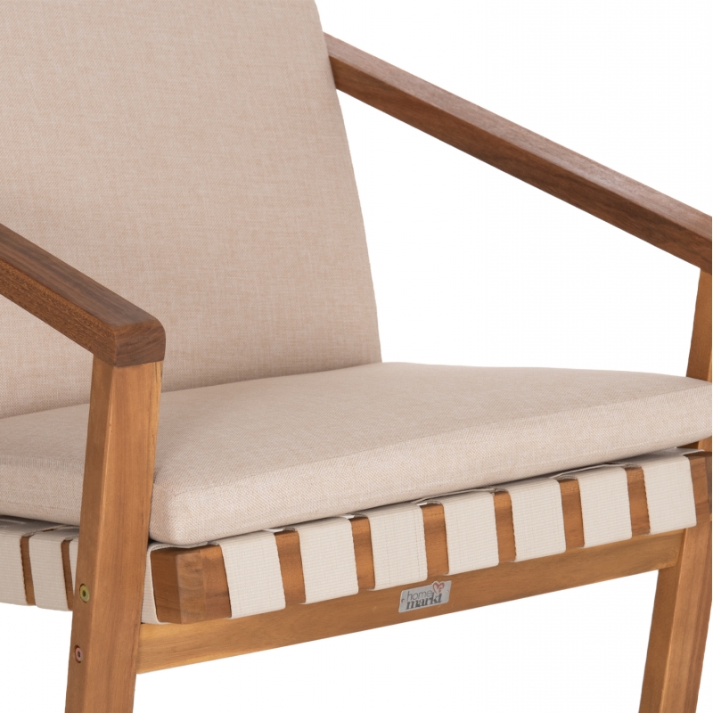 LOUNGE ΣΕΤ ΕΞ.ΧΩΡΟΥ 3ΤΜΧ DAME HM10982 ΞΥΛΟ ΑΚΑΚΙΑΣ--ΣΧΟΙΝΙ STRAP & ΜΑΞΙΛΑΡΙΑ ΣΕ ΜΠΕΖ LOUNGE ΣΕΤ ΕΞ.ΧΩΡΟΥ 3ΤΜΧ DAME HM10982 ΞΥΛΟ ΑΚΑΚΙΑΣ--ΣΧΟΙΝΙ STRAP & ΜΑΞΙΛΑΡΙΑ ΣΕ ΜΠΕΖ