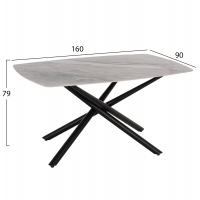 ΤΡΑΠΕΖΙ ΤΡΑΠΕΖΑΡΙΑΣ ISKA HM18420 ΚΕΡΑΜΙΚΟ TOP ΣΕ ΛΕΥΚΟ/ΚΑΦΕ ΜΑΡΜΑΡΟ 160x90x79Υεκ ΤΡΑΠΕΖΙ ΤΡΑΠΕΖΑΡΙΑΣ ISKA HM18420 ΚΕΡΑΜΙΚΟ TOP ΣΕ ΛΕΥΚΟ/ΚΑΦΕ ΜΑΡΜΑΡΟ 160x90x79Υεκ