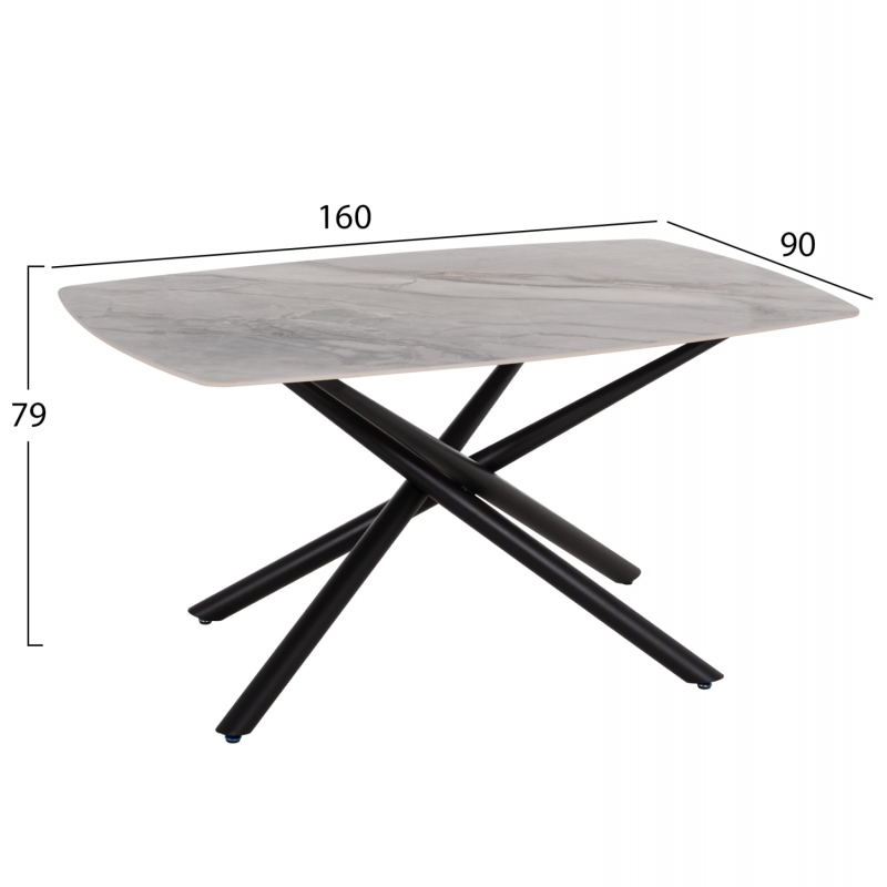 ΤΡΑΠΕΖΙ ΤΡΑΠΕΖΑΡΙΑΣ ISKA HM18420 ΚΕΡΑΜΙΚΟ TOP ΣΕ ΛΕΥΚΟ/ΚΑΦΕ ΜΑΡΜΑΡΟ 160x90x79Υεκ ΤΡΑΠΕΖΙ ΤΡΑΠΕΖΑΡΙΑΣ ISKA HM18420 ΚΕΡΑΜΙΚΟ TOP ΣΕ ΛΕΥΚΟ/ΚΑΦΕ ΜΑΡΜΑΡΟ 160x90x79Υεκ