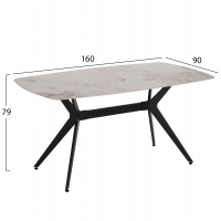 ΤΡΑΠΕΖΙ ΤΡΑΠΕΖΑΡΙΑΣ AIKA HM18421 ΚΕΡΑΜΙΚΟ TOP ΣΕ ΛΕΥΚΟ/ΧΡΥΣΟ ΜΑΡΜΑΡΟ 160x90x79Υεκ ΤΡΑΠΕΖΙ ΤΡΑΠΕΖΑΡΙΑΣ AIKA HM18421 ΚΕΡΑΜΙΚΟ TOP ΣΕ ΛΕΥΚΟ/ΧΡΥΣΟ ΜΑΡΜΑΡΟ 160x90x79Υεκ