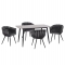 ΣΕΤ ΤΡΑΠΕΖΑΡΙΑΣ 5ΤΜΧ RAVEN HM12116.01 ΚΕΡΑΜΙΚΟ TOP ΓΚΡΙ ΜΑΡΜΑΡΟ--ΓΚΡΙ ΒΕΛΟΥΔΟ