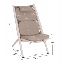 ΠΟΛΥΘΡΟΝΑ RELAX REMUS HM6642.02 ΑΛΟΥΜΙΝΙΟ ΛΕΥΚΟ-ΣΧΟΙΝΙ OLEFIN ΜΠΕΖ 63x87x94Υεκ. ΠΟΛΥΘΡΟΝΑ RELAX REMUS HM6642.02 ΑΛΟΥΜΙΝΙΟ ΛΕΥΚΟ-ΣΧΟΙΝΙ OLEFIN ΜΠΕΖ 63x87x94Υεκ.