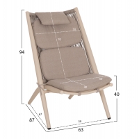 ΠΟΛΥΘΡΟΝΑ RELAX REMUS HM6642.04 ΑΛΟΥΜΙΝΙΟ ΣΑΜΠΑΝΙ-ΣΧΟΙΝΙ OLEFIN ΜΠΕΖ 63x87x94Υεκ. ΠΟΛΥΘΡΟΝΑ RELAX REMUS HM6642.04 ΑΛΟΥΜΙΝΙΟ ΣΑΜΠΑΝΙ-ΣΧΟΙΝΙ OLEFIN ΜΠΕΖ 63x87x94Υεκ.