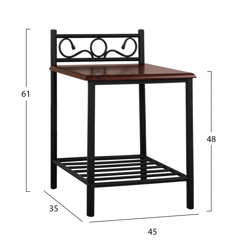 ΣΕΤ ΥΠΝΟΔΩΜΑΤΙΟΥ ΜΕ ΣΤΡΩΜΑ 3ΤΜΧ HM11217 RUBBERWOOD-ΜΕΤΑΛΛΟ ΣΕΤ ΥΠΝΟΔΩΜΑΤΙΟΥ ΜΕ ΣΤΡΩΜΑ 3ΤΜΧ HM11217 RUBBERWOOD-ΜΕΤΑΛΛΟ