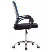 ΚΑΡΕΚΛΑ ΓΡΑΦΕΙΟΥ TRAIL HM1192.96 ΜΠΛΕ & ΜΑΥΡΟ MESH 62x51x98Υεκ. Β' ΔΙΑΛΟΓΗΣ
