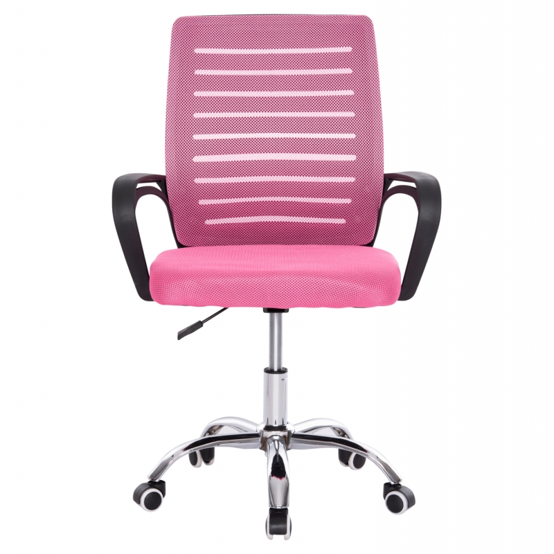 ΚΑΡΕΚΛΑ ΓΡΑΦΕΙΟΥ TRAIL HM1192.95 ΡΟΖ MESH 62x51x98Υεκ. Β' ΔΙΑΛΟΓΗΣ