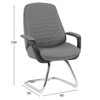 ΚΑΡΕΚΛΑ ΕΠΙΣΚΕΠΤΗ VELUM-s HM1235.10 ΓΚΡΙ PU--ΒΑΣΗ ΧΡΩΜΙΟΥ 71x60x100Υεκ. ΚΑΡΕΚΛΑ ΕΠΙΣΚΕΠΤΗ VELUM-s HM1235.10 ΓΚΡΙ PU--ΒΑΣΗ ΧΡΩΜΙΟΥ 71x60x100Υεκ.
