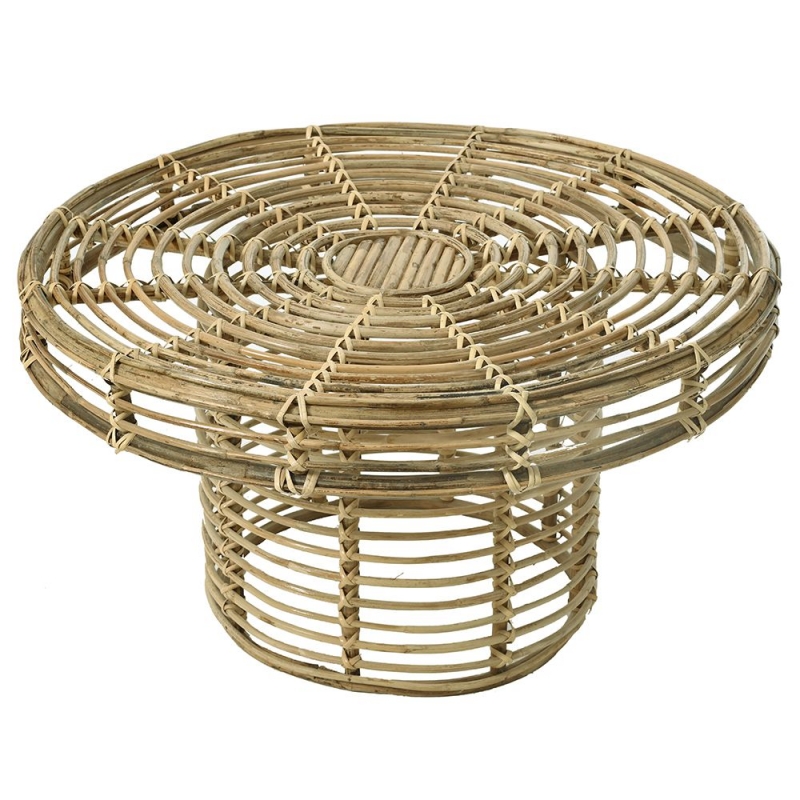 ΨΑΘΙΝΟ BAMBOO ΤΡΑΠΕΖΙ 81x81x45EK ΨΑΘΙΝΟ BAMBOO ΤΡΑΠΕΖΙ 81x81x45EK