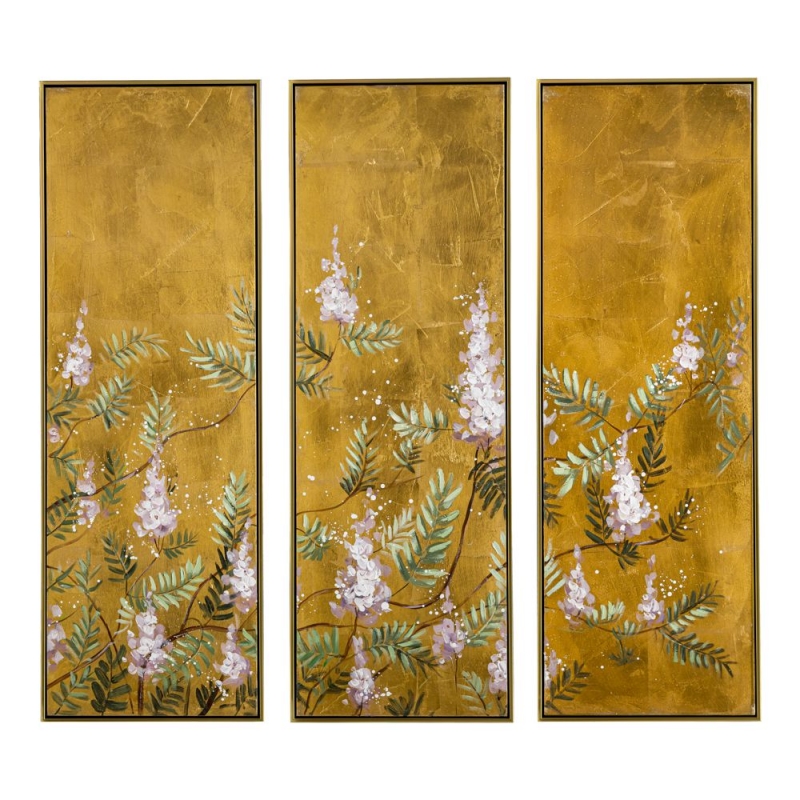 GOLD FOIL ΕΛΑΙΟΓΡΑΦΙΑ ΤΡΙΠΤΥΧΗ 120Χ120ΕΚ ΜΕ ΧΡΥΣΗ ΚΟΡΝΙΖΑ GOLD FOIL ΕΛΑΙΟΓΡΑΦΙΑ ΤΡΙΠΤΥΧΗ 120Χ120ΕΚ ΜΕ ΧΡΥΣΗ ΚΟΡΝΙΖΑ