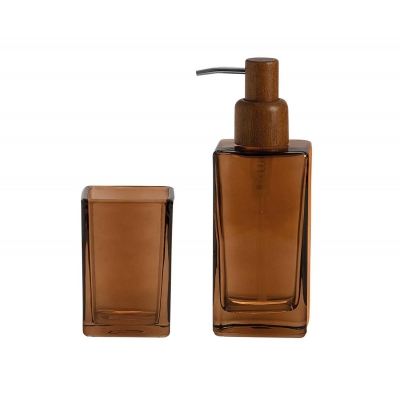 Andrea House - Αντλία Για Σαπούνι Brown Glass