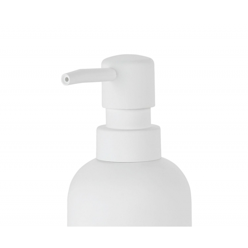 Andrea House - Αντλία Για Σαπούνι Matte White Resin Ø6,5X18,5cm Andrea House - Αντλία Για Σαπούνι Matte White Resin Ø6,5X18,5cm